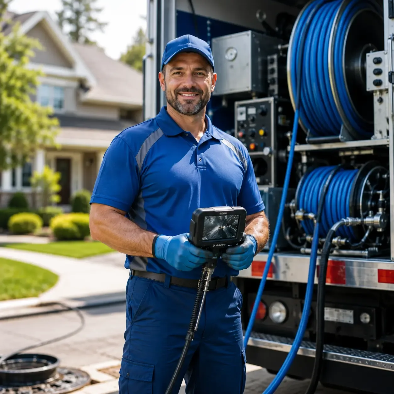 Local outdoor drain cleaning specialists in Muskegon Heights, MI